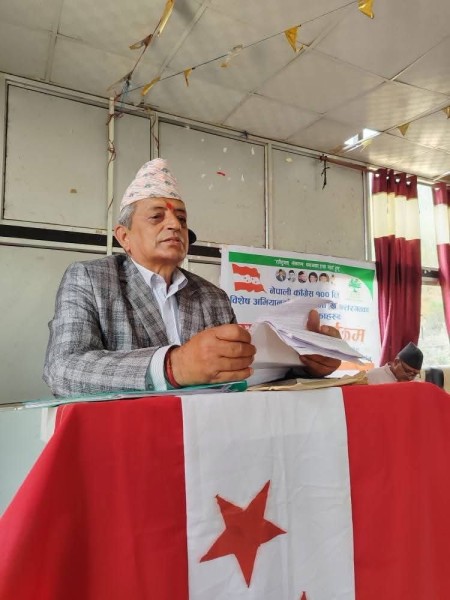 कांग्रेस नेता खिमप्रसाद भुसाल राष्ट्रिय सभा सदस्यका लागि सिफारिस