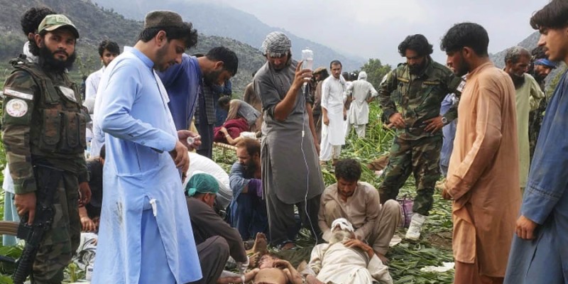 अफगानिस्तान भूकम्पमा परी मृत्यु हुनेको संख्या आठ सय पुग्यो