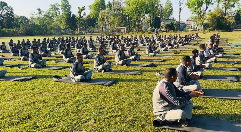 अन्तरराष्ट्रिय आरोग्य दिवसका अवसरमा महेन्द्रनगरमा योगाभ्यास