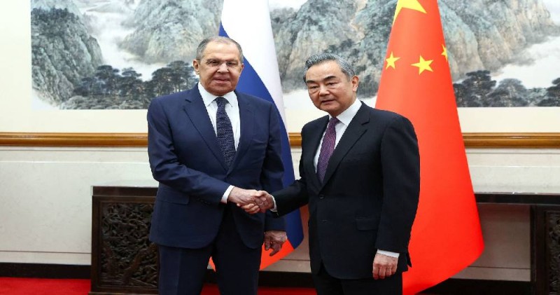 बेइजिङमा लाभरोभ र सीबीच भेट : रूसी विदेश मन्त्रालय