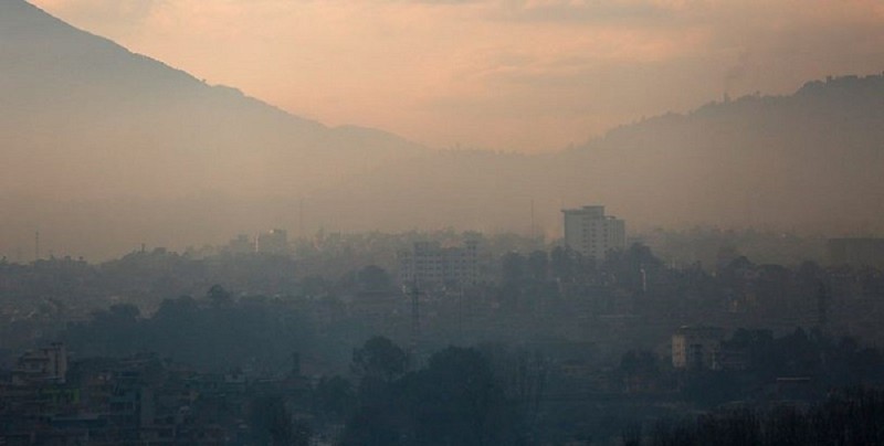 काठमाडौँमा बढ्दै छ वायु प्रदूषण, सचेत रहन आग्रह