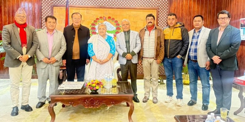 प्रधानमन्त्री कार्कीसँग कांग्रेसका युवा नेताको भेट