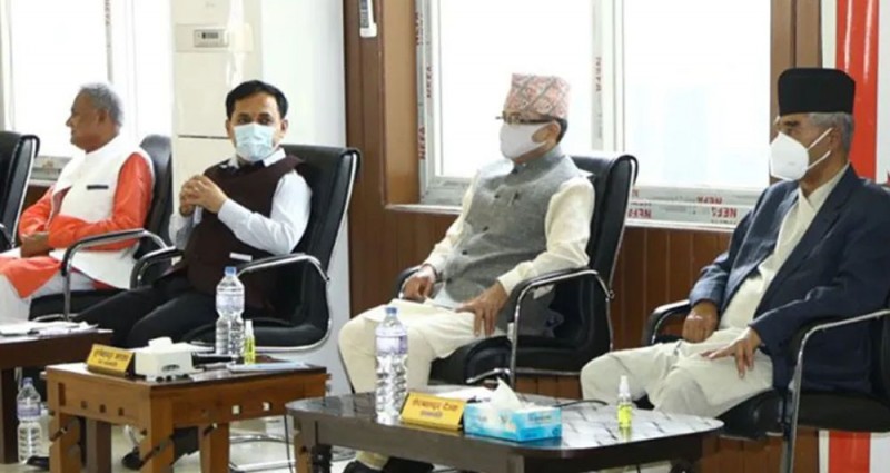 कांग्रेस केन्द्रीय समिति बैठक बस्दै, आजपनि नेताहरूले धारणा राख्ने