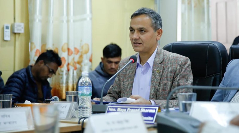 निर्वाचन लोकतन्त्रको असल अभ्यास : गृहमन्त्री अर्याल