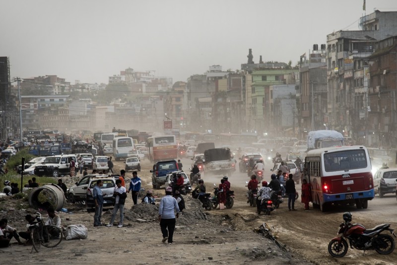 Air Quality in Kathmandu Deteriorates to 'Unhealthy' Levels