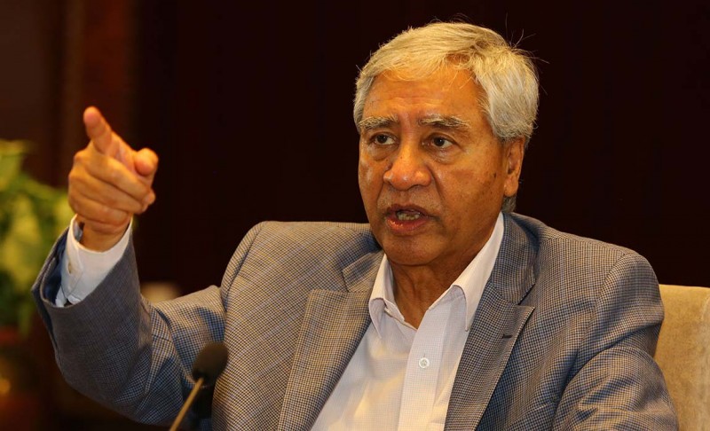 शान्ति र विकासका लागि गठबन्धन: प्रधानमन्त्री देउवा