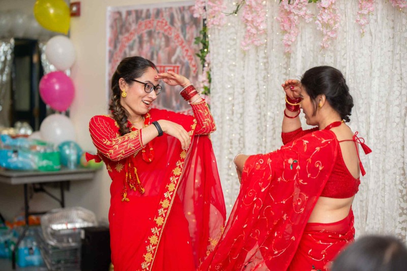 अमेरिकाको टेक्सासमा नेपाली विद्यार्थी समाजको ऐतिहासिक तीज कार्यक्रम सम्पन्न