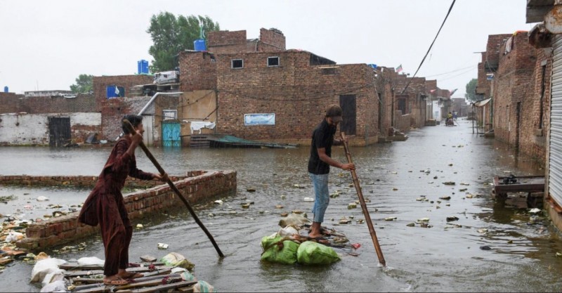 पाकिस्तान बाढी : एक हजारभन्दा बढीको मृत्यु