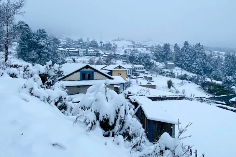 हिमपात र शीतलहरबाट ५० जिल्ला प्रभावित हुने अनुमान