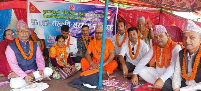नारायणी नदीतिर अनशनरत कँडेलको स्वास्थ्य अवस्था बिग्रँदै