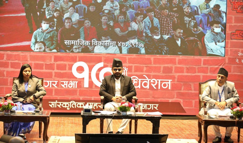 काठमाडौं महानगरपालिकाको २५ अर्बभन्दा बढीको बजेट सार्वजनिक