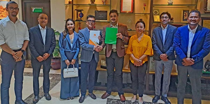 नबिल बैङ्क र निम्बजबीच अन्तर्राष्ट्रिय डाटा ई–सिम र ड्राइभिङ अनुमति पत्रका लागि सम्झौता