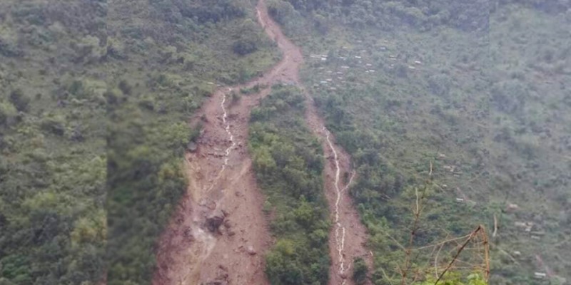 बागलुङ पहिरोः सातको मृत्यु, चारजनाको जीवितै उद्धार