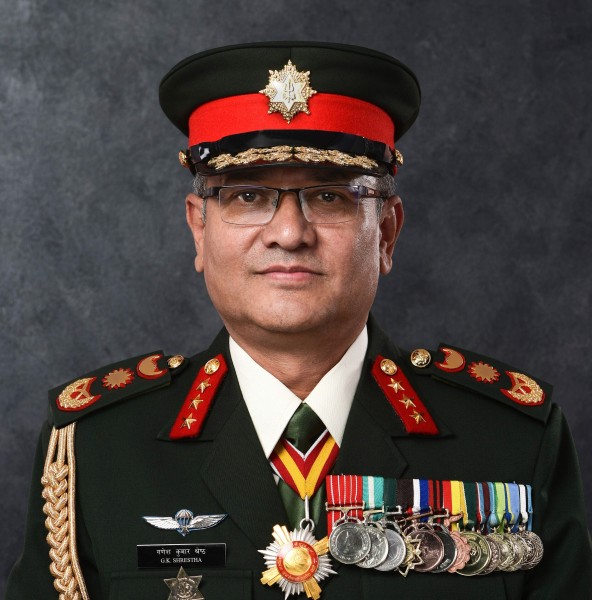 UNISFA शान्ति मिसनका फोर्स कमाण्डर रथी गणेश कुमार श्रेष्ठ माघ ३ गते मिसनतर्फ प्रस्थान