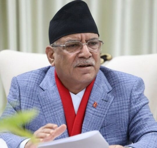 आश्रमका लागि सधैँ साथ र सहयोग रहन्छः अध्यक्ष दाहाल