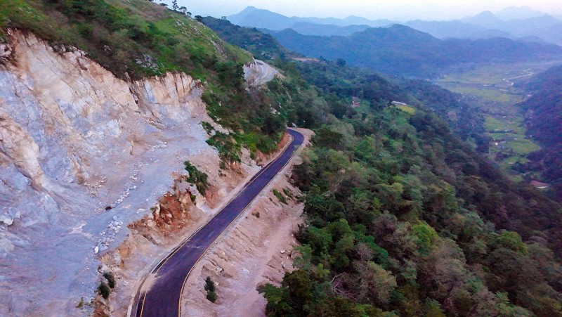  नौ किलोमिटर सडक कालोपत्र