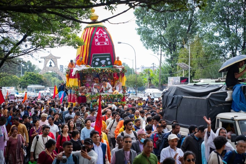 जगन्नाथ रथयात्रा गरिँदै
