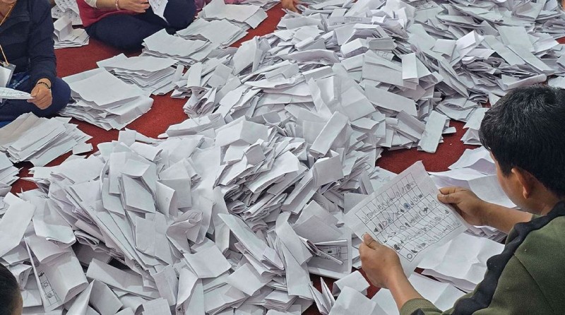 समानुपातिकको मतगणना जारी, ८३ लाख ८२ हजार ९८४ गणना
