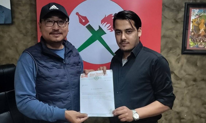 फलेवासका युवा नेता सौगात पौडेल नेविसंघको केन्द्रीय सदस्यमा मनोनीत