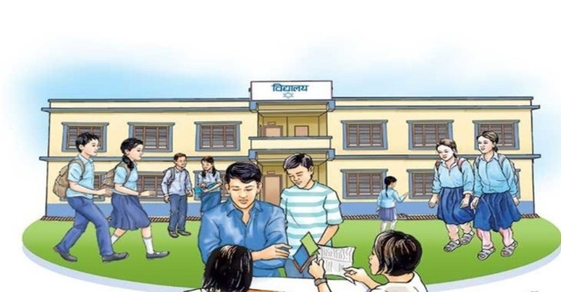 वार्षिक परीक्षा नसकिँदै निजी विद्यालयमा भर्ना सुरु