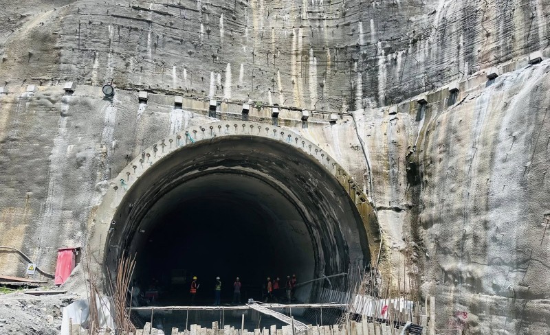  सिद्धबाबा सुरुङमार्गः भौतिक प्रगति ५७ प्रतिशत