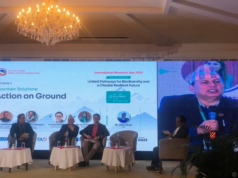 ‘पर्वतीय क्षेत्रलाई जलवायु सङ्कटबाट जोगाउन सहकार्य गर्नुपर्नेमा जोड’