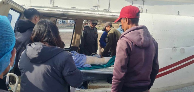 जलेर घाइते बाबु–छोरीको उपचारका क्रममा मृत्यु