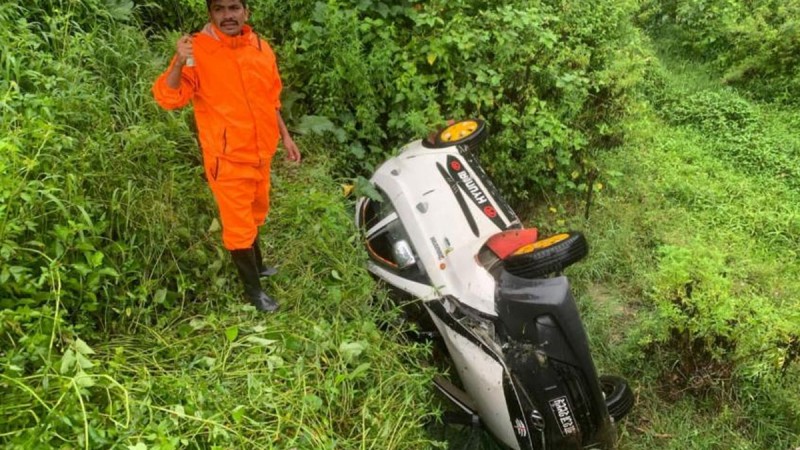 सीतापाइला–धार्के सडकखण्डमा ट्याक्सी दुर्घटना, चालकसहित ६ जना घाइते