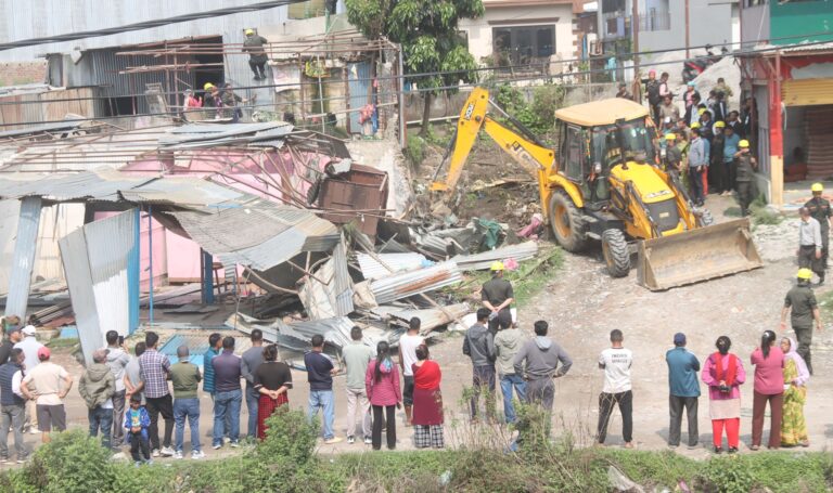 तारकेश्वरको थापागाउँमा सार्वजनिक जग्गाको संरक्षण गरिदैँ